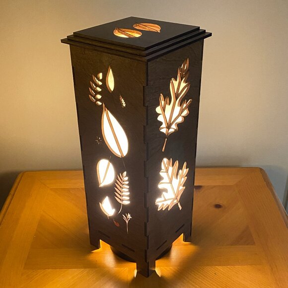 Accent Lamp for Fall - Echoes of Autumn - Picture 1 of 6